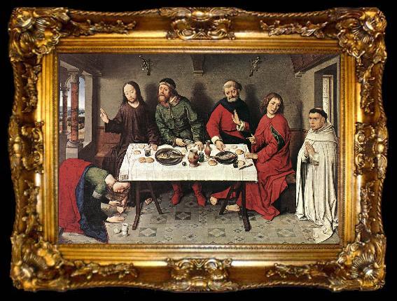 framed  BOUTS, Dieric the Elder Christ in the House of Simon f, ta009-2